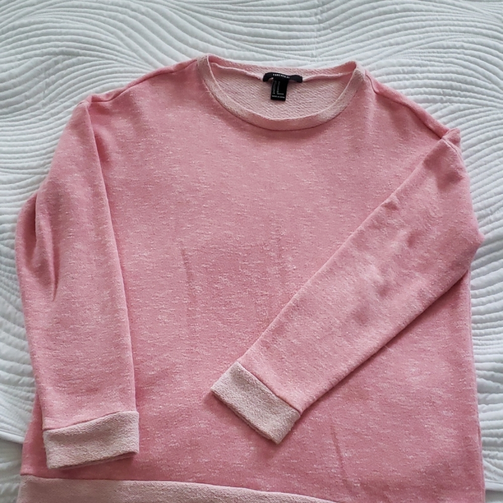 Forever 21 pink medium sweater